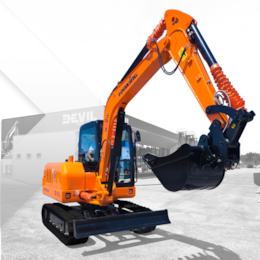 Mini Escavadora CDM6060 6000kg c/ Motor Yanmar Cabinada