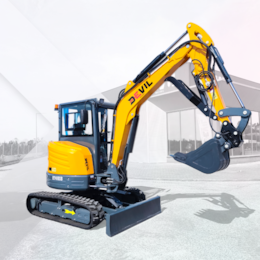 Mini escavadora HT40 4000kg c/ Motor Kubota
